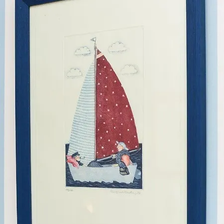 펜션 'strandflieder' 랑에오그